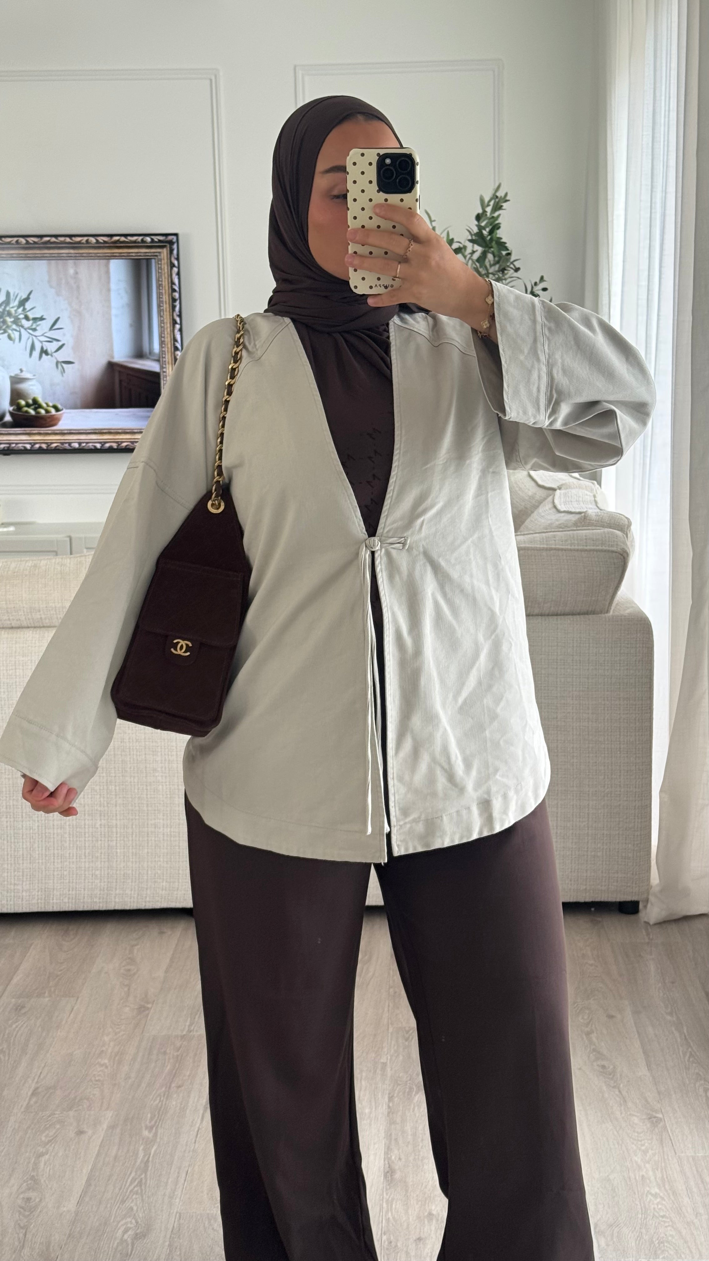 Gilet en Jeans | greige