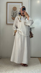Ensemble Jupe Naïa | Sable