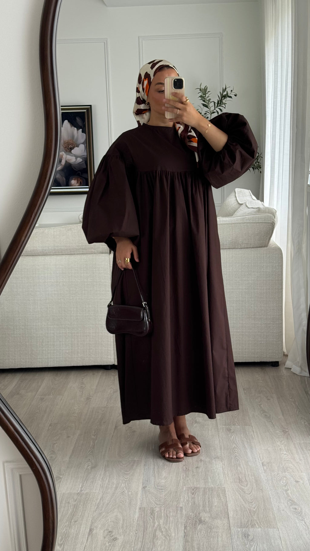 Robe Safa | Chocolat