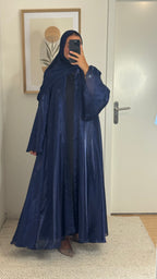 Abaya Shayn réversible | Dark Blue