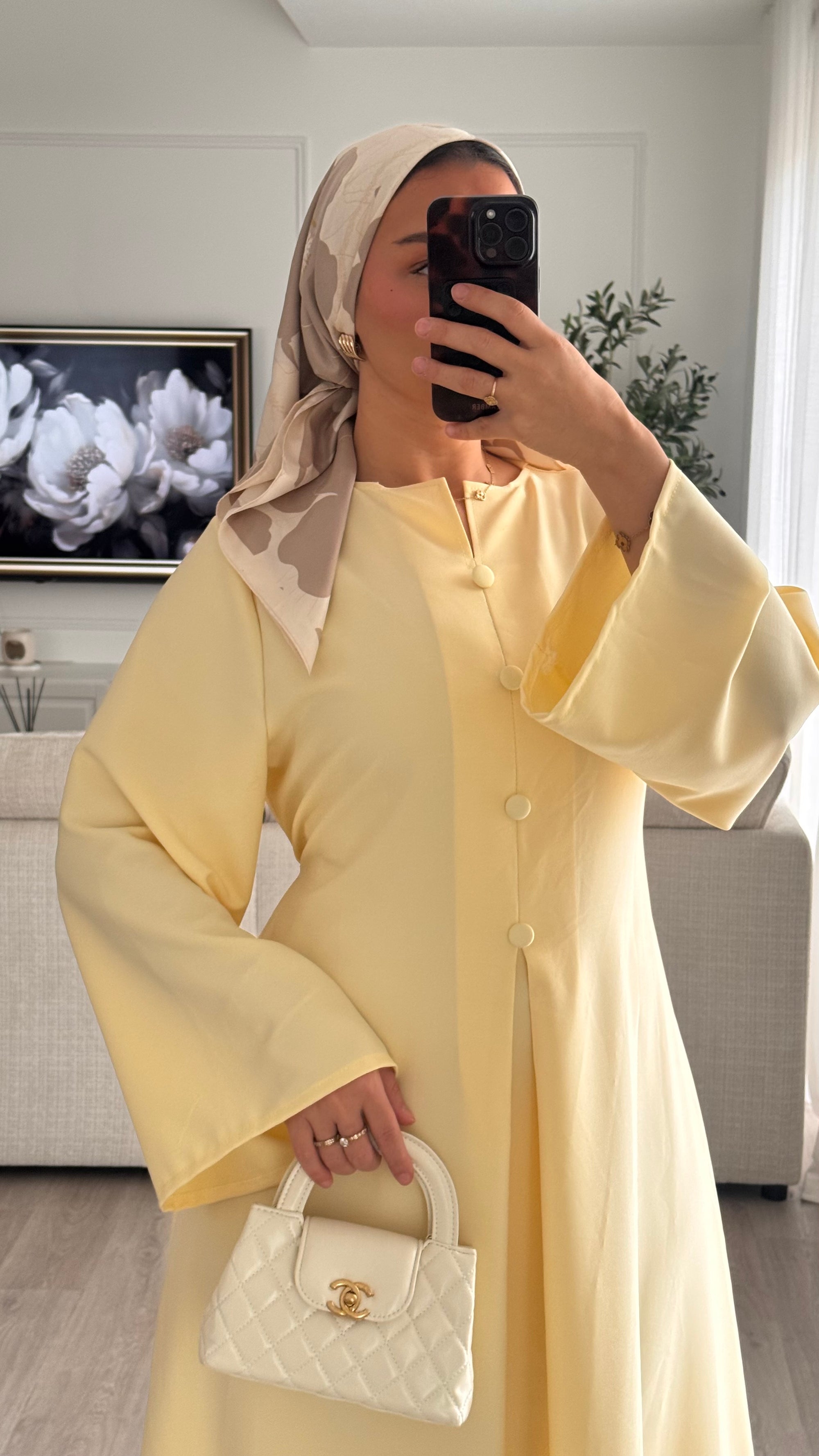 Amani Dress | Yellow