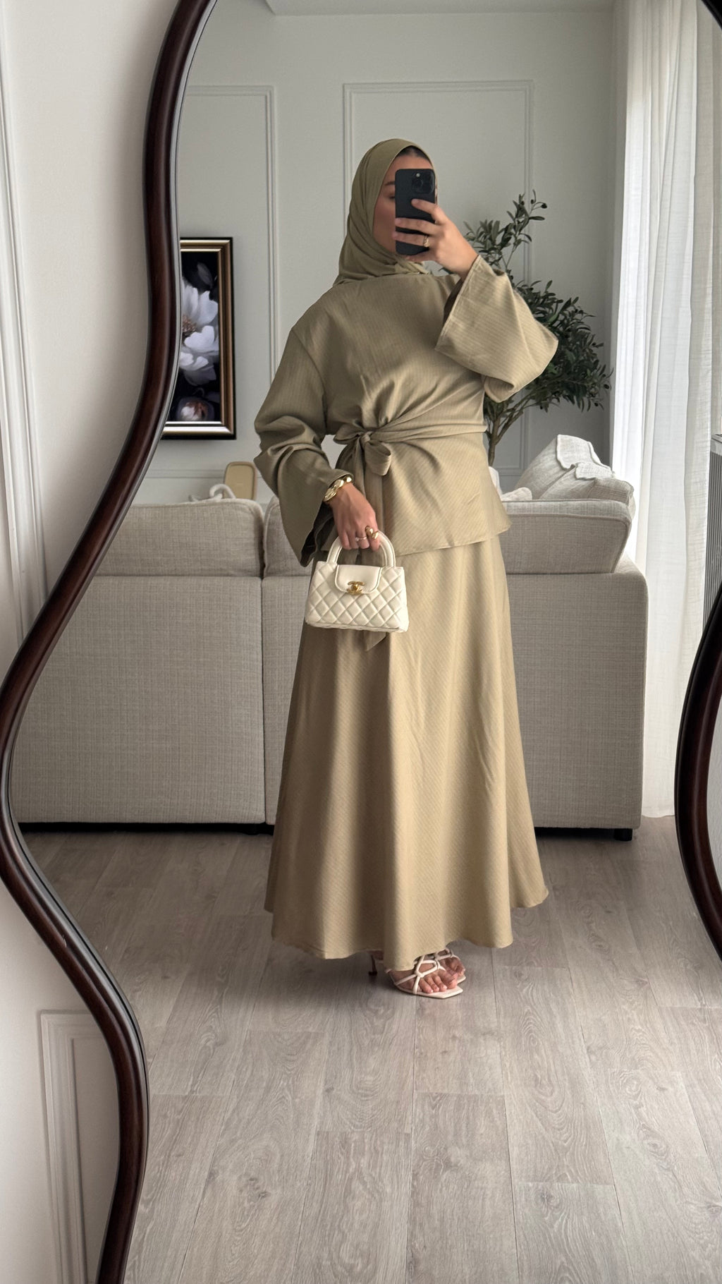 Ensemble jupe Irina | Vert