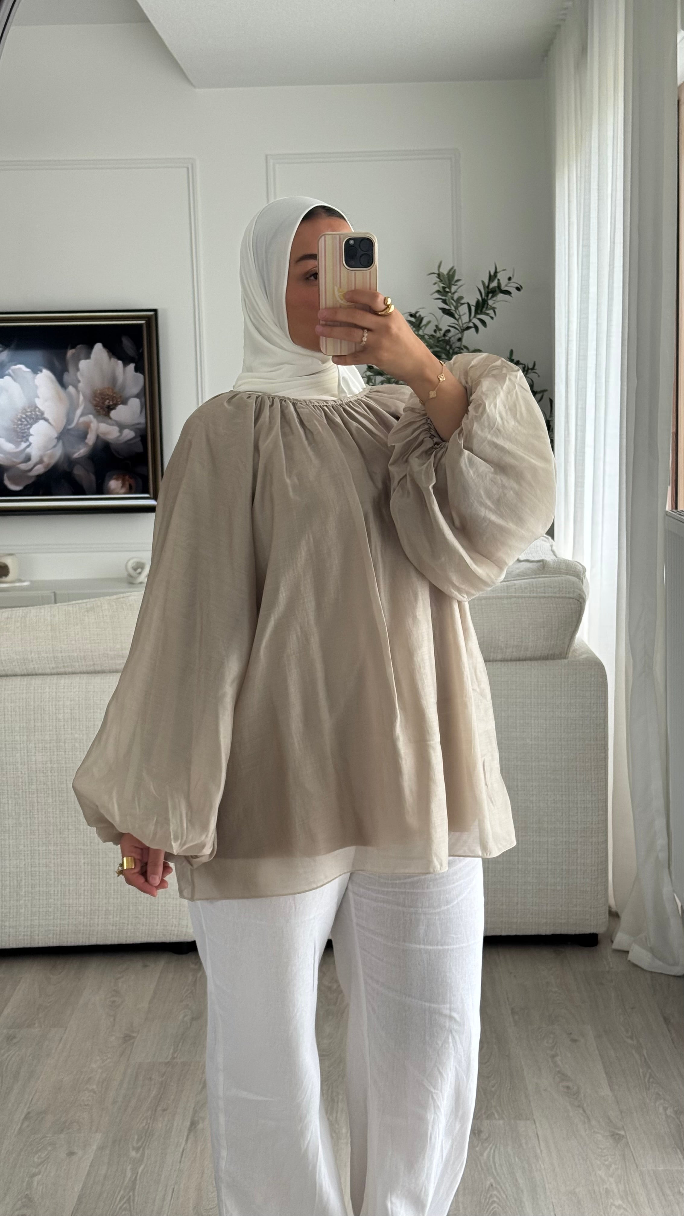 Blouse | Champagne