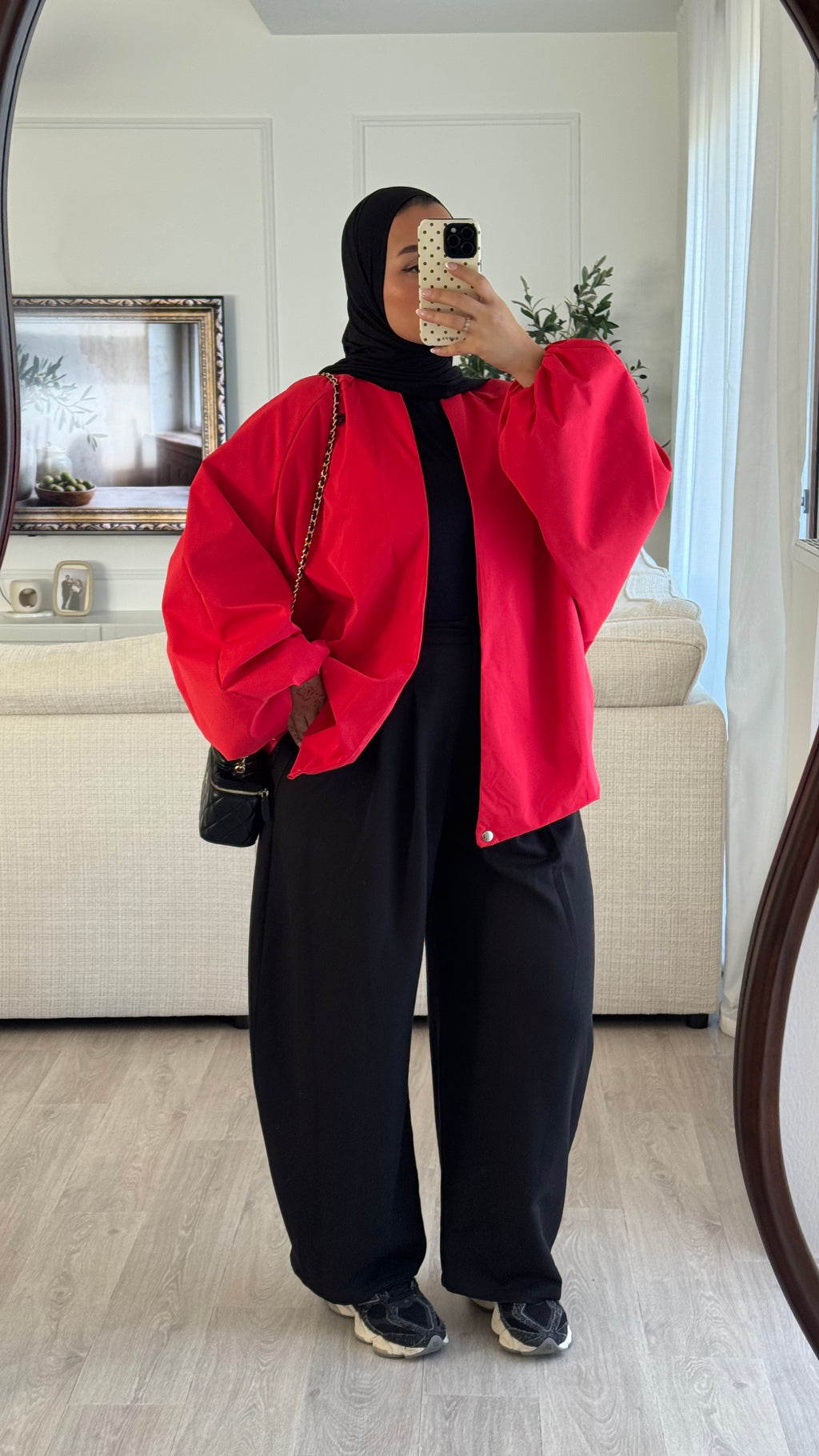 Pantalon Barrel | Noir