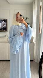 Robe Vichy | Bleu