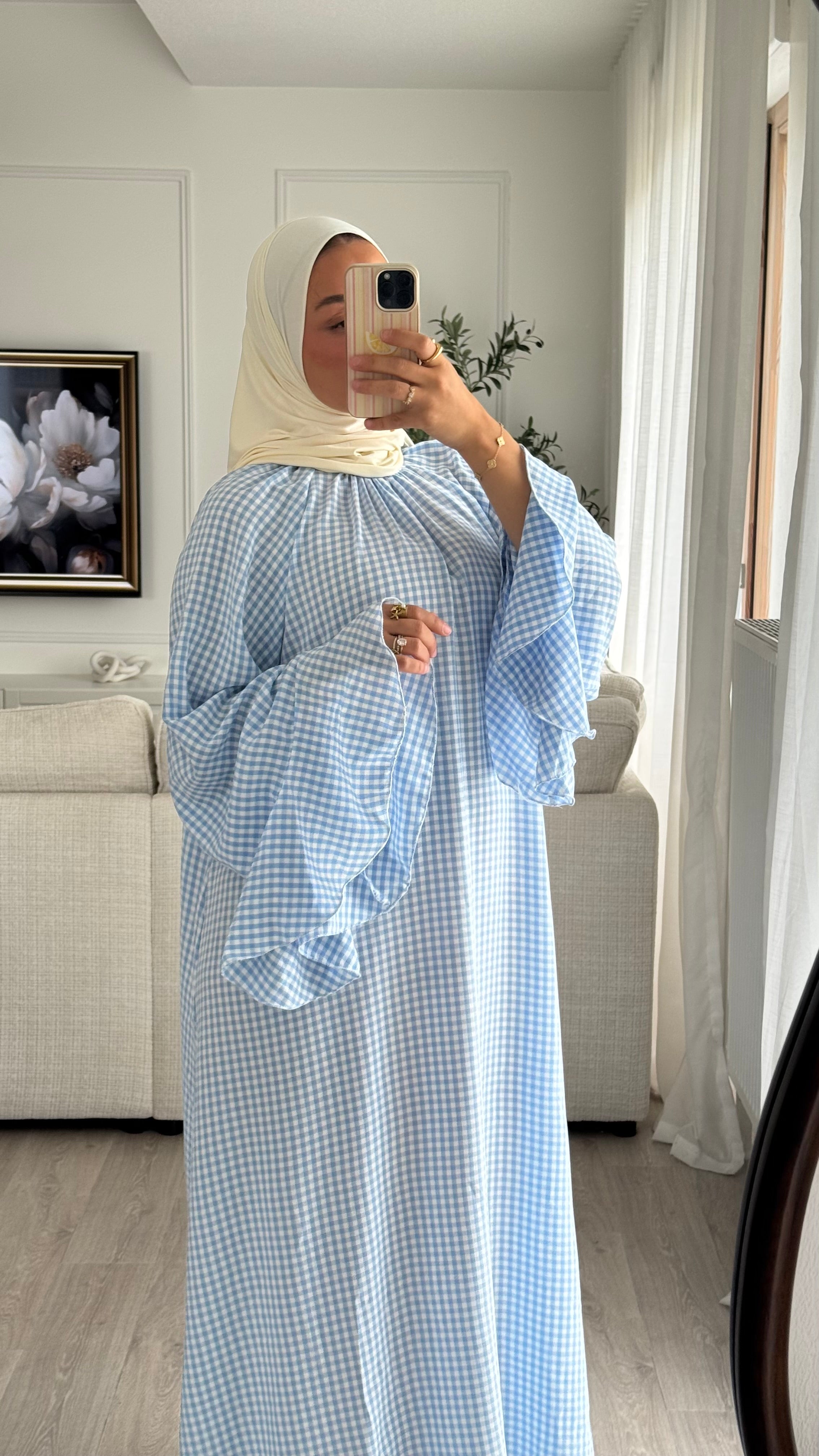 Robe Vichy | Bleu
