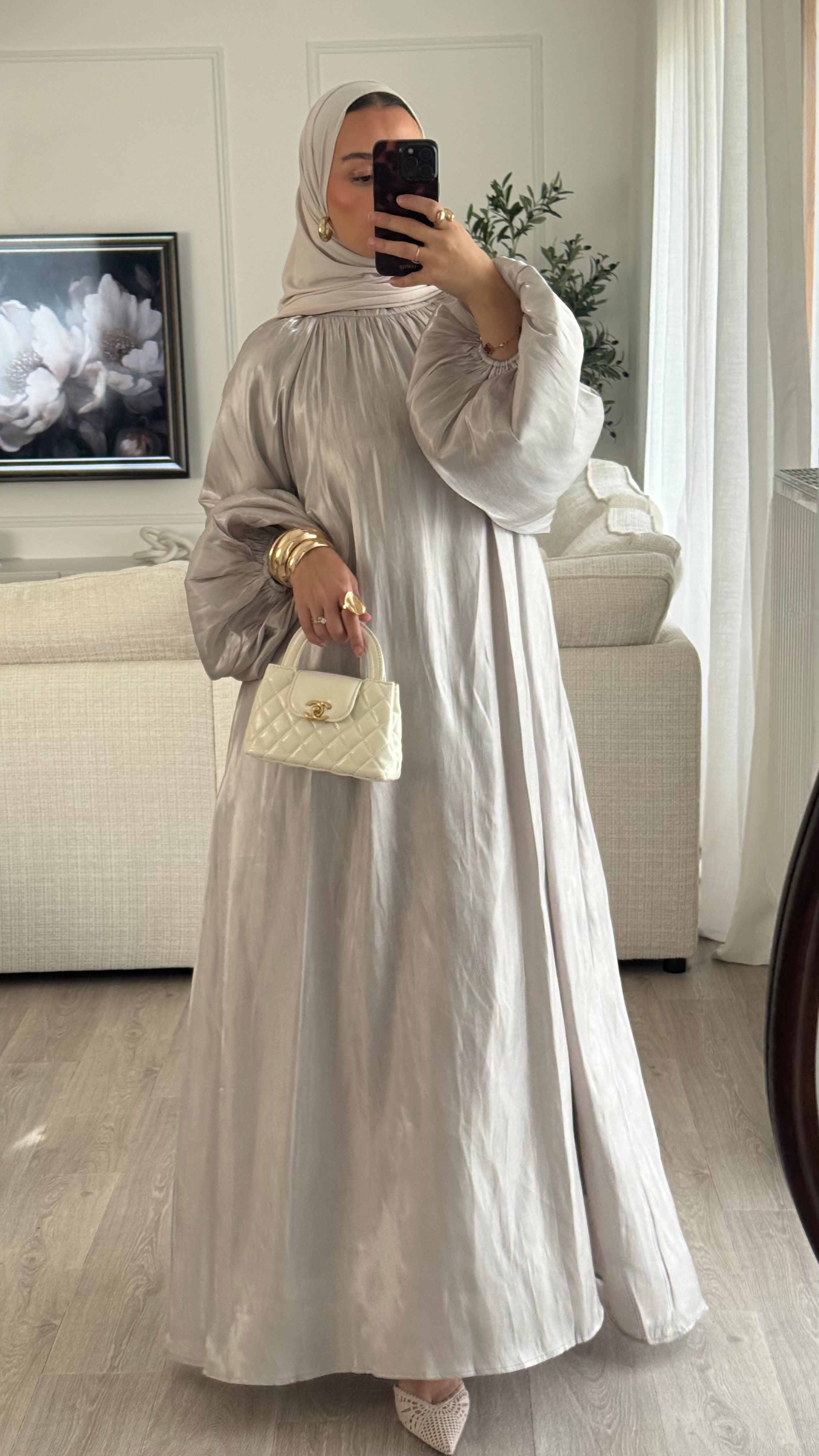 Robe Qamar | Vert