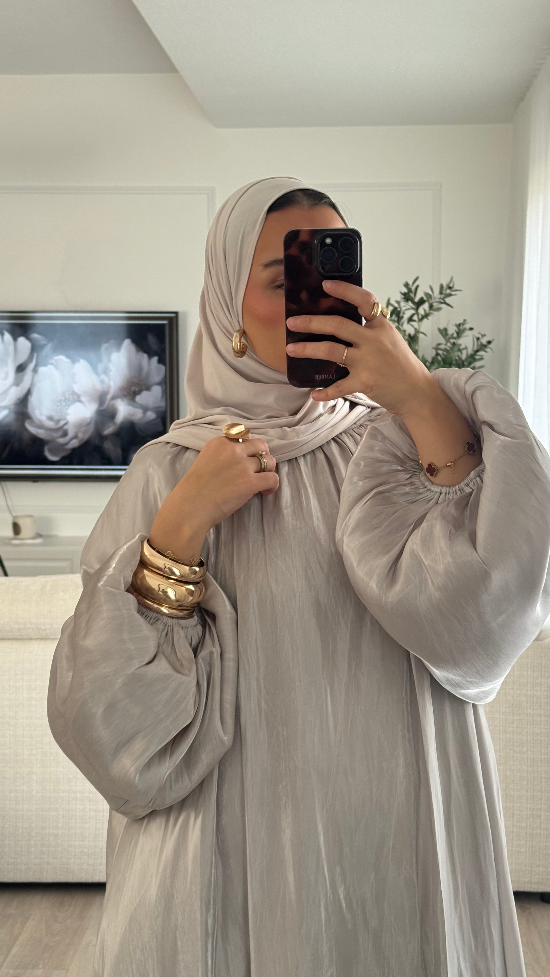 Robe Qamar | Vert