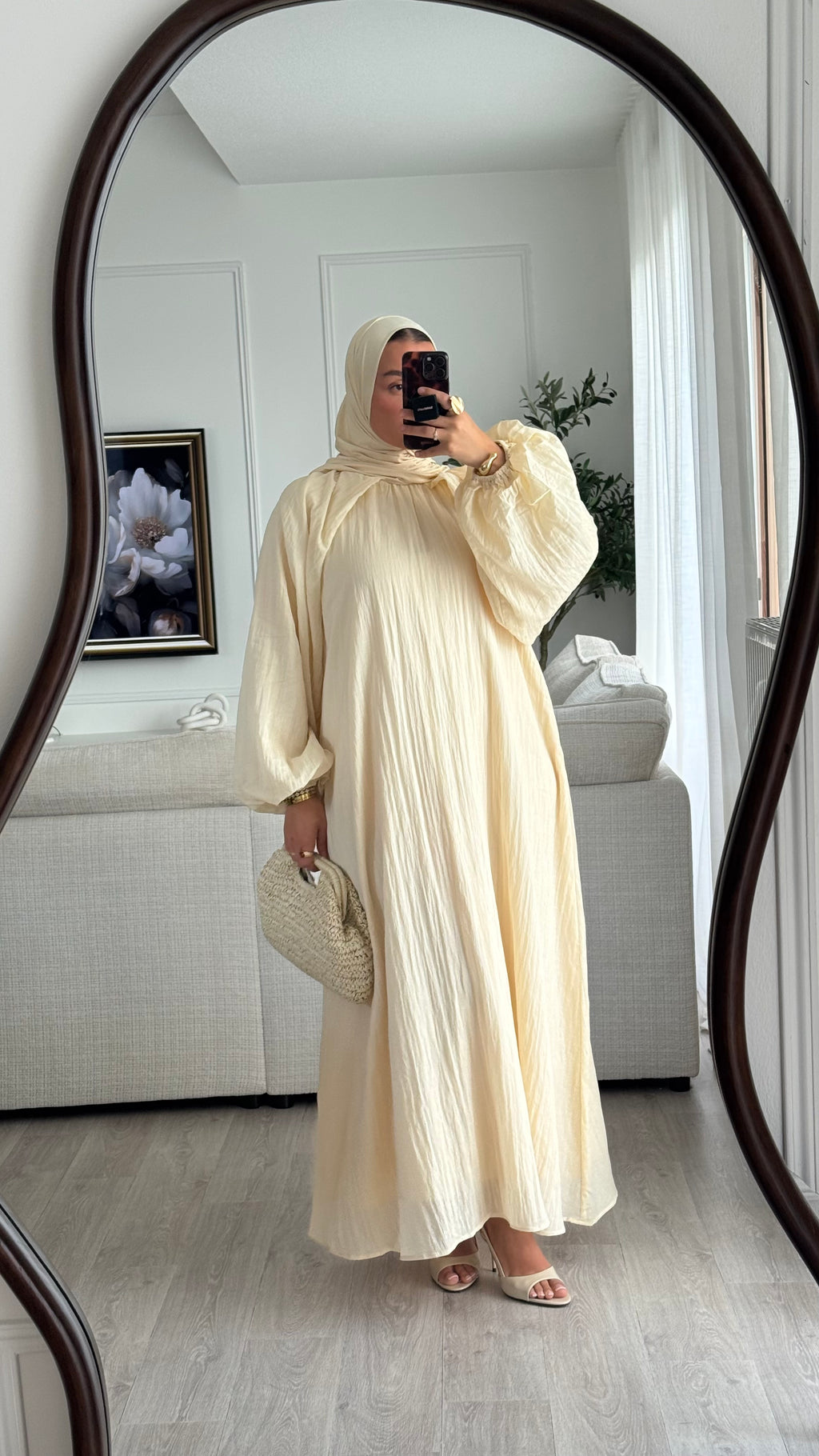 Robe Azraa | Jaune Beurre
