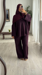 Ensemble Comfy | Burgundy