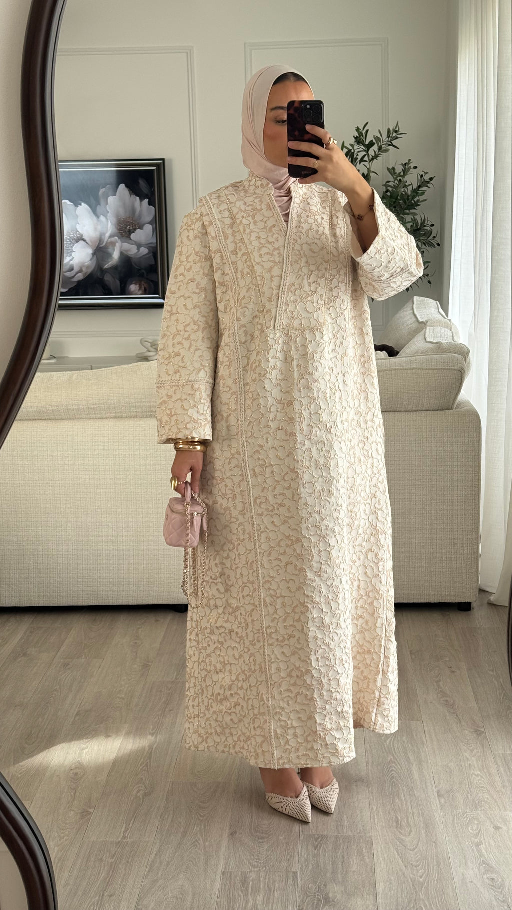 Robe Brocard | Rose