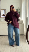 Pull Polo | Bordeaux