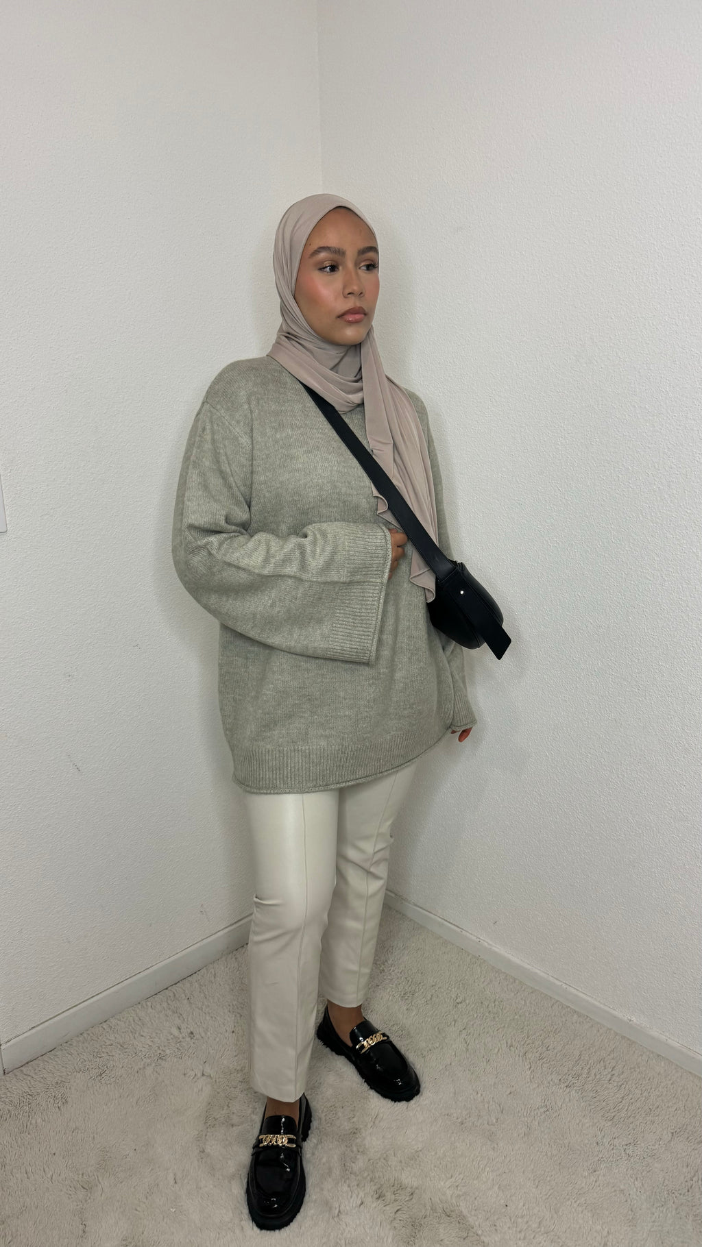 Pull Oversize Léna Burgundy