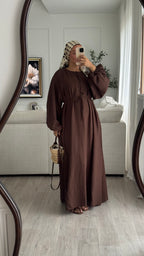 Robe Aya | Marron