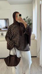Blouse Beldi | Chocolat