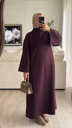 Robe épaisse | Burgundy