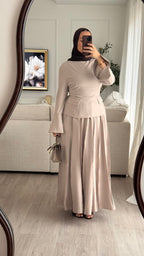 Ensemble jupe Carina | Taupe