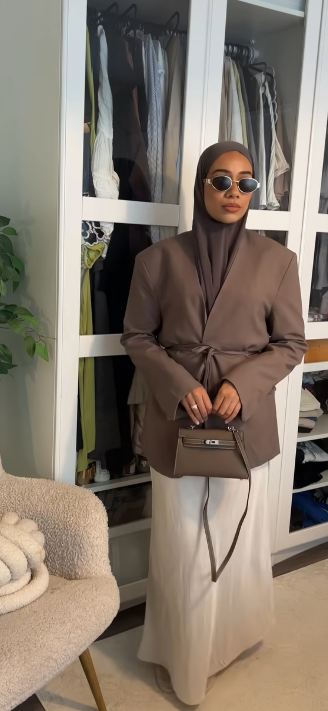 Blazer Zahra Taupe (Expédition le 31/10)