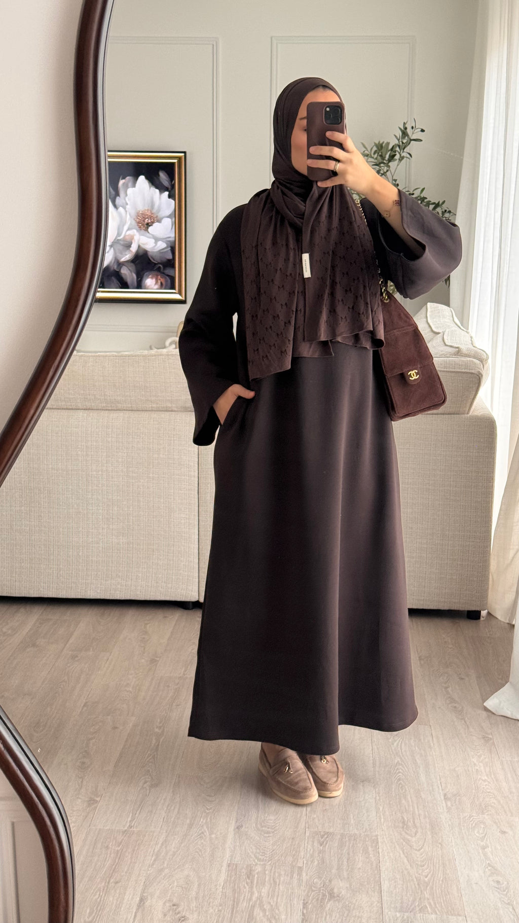 Robe épaisse | Chocolat