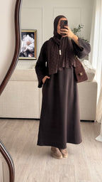 Robe épaisse | Chocolat