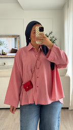 Chemise à carreaux | Rouge