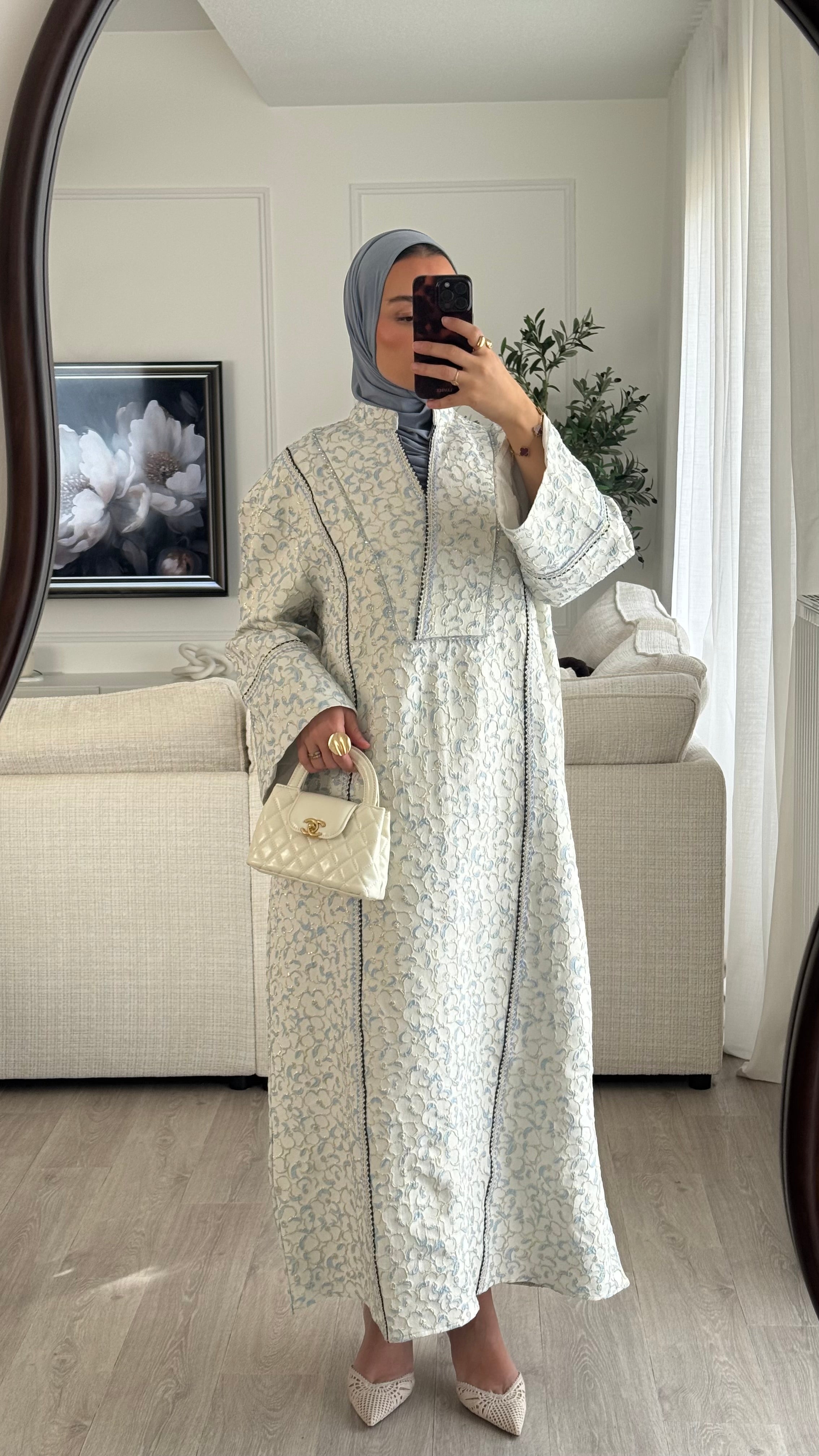 Robe Brocard | Bleu