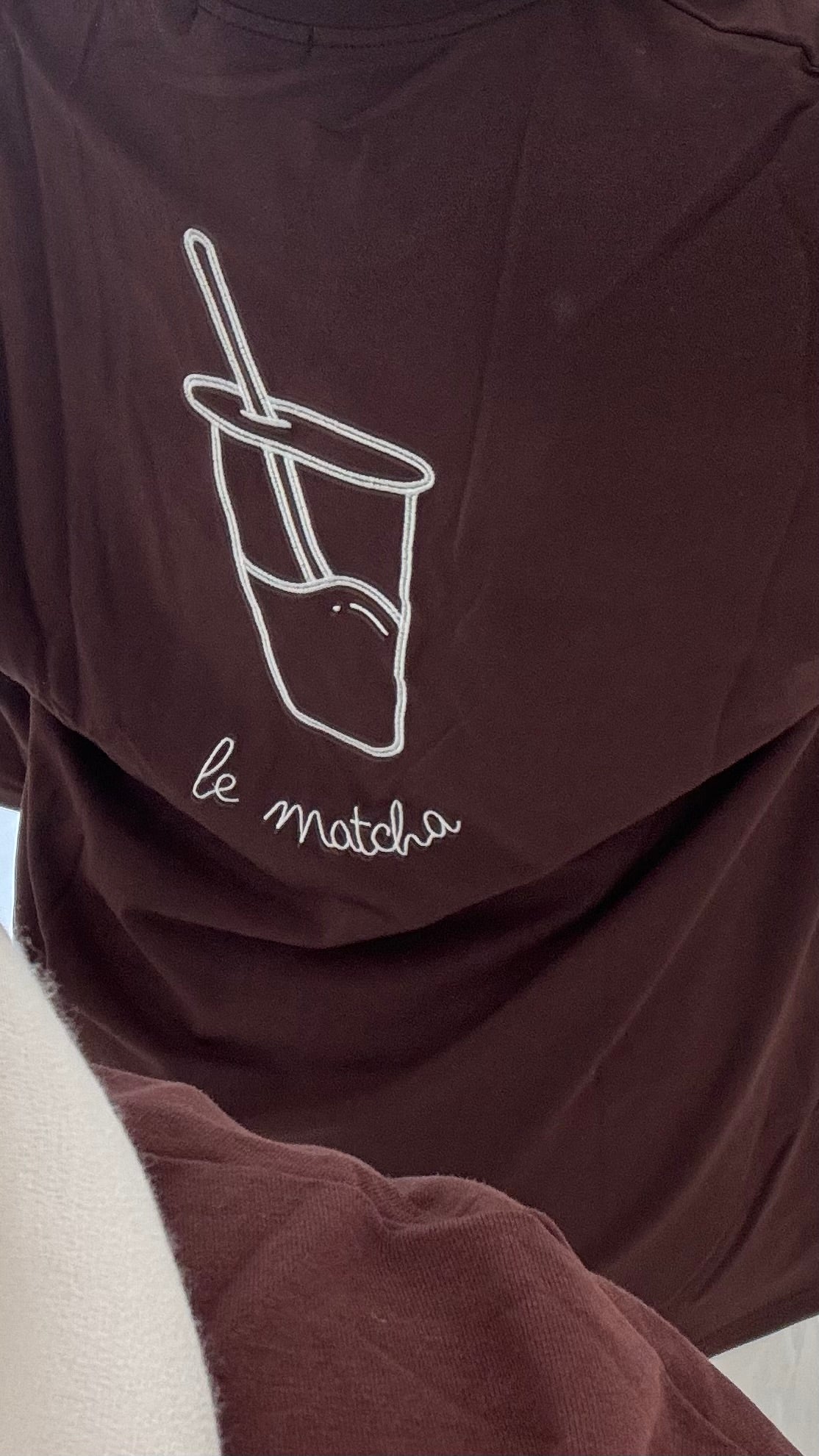 T-Shirt Matcha | Chocolat
