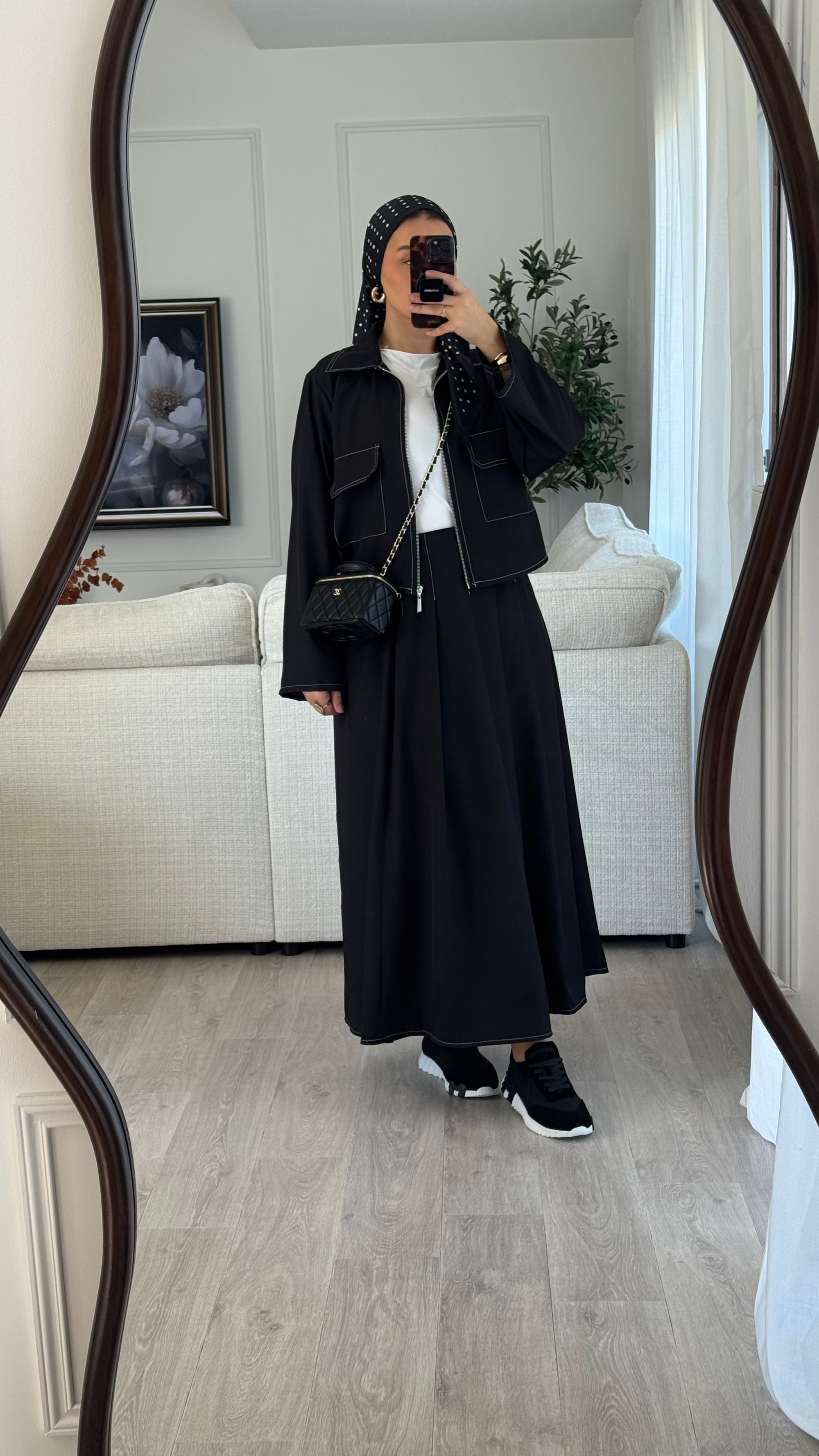 Ensemble Surpiqûres | Noir