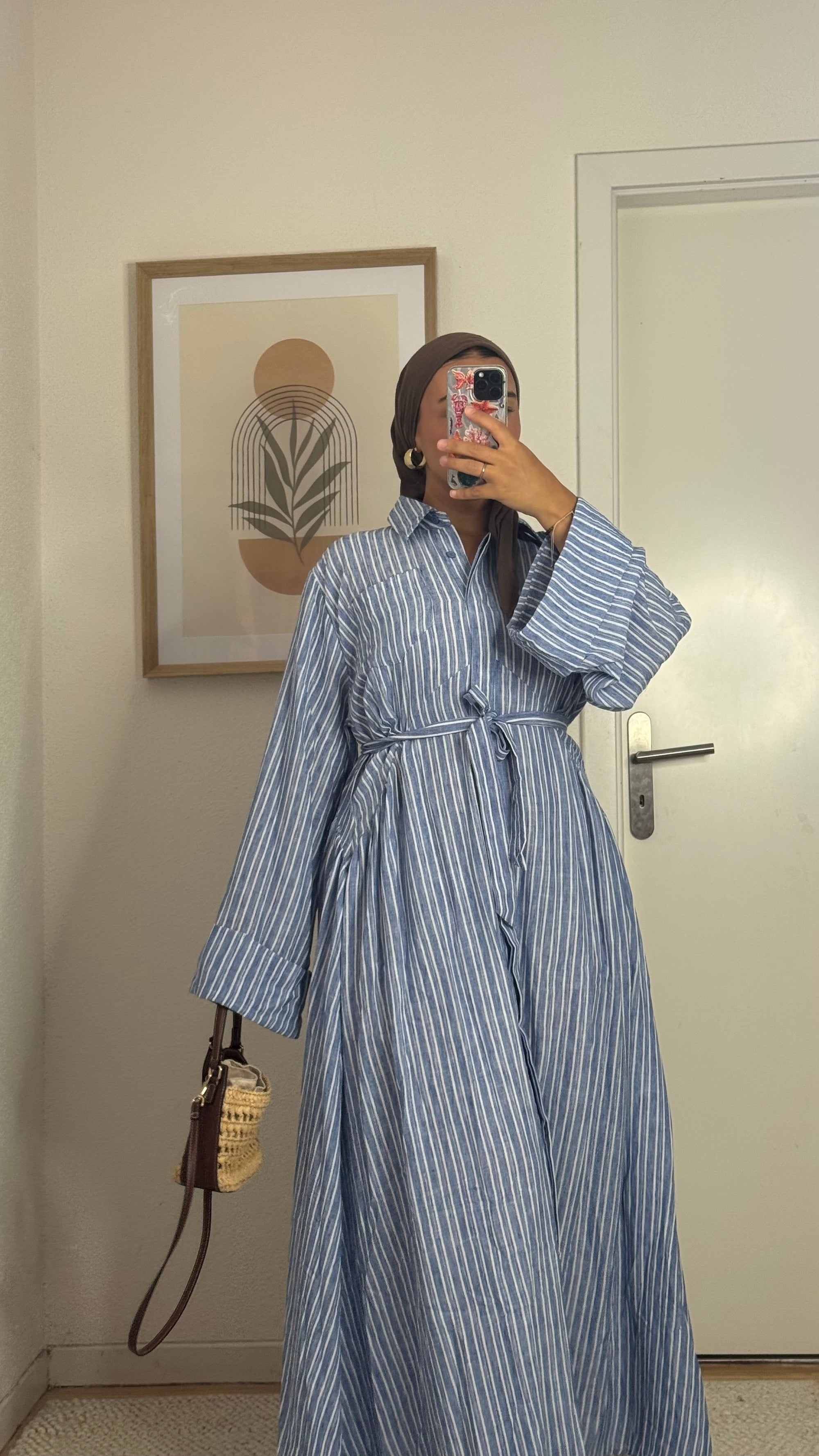 Robe Serena Rayé