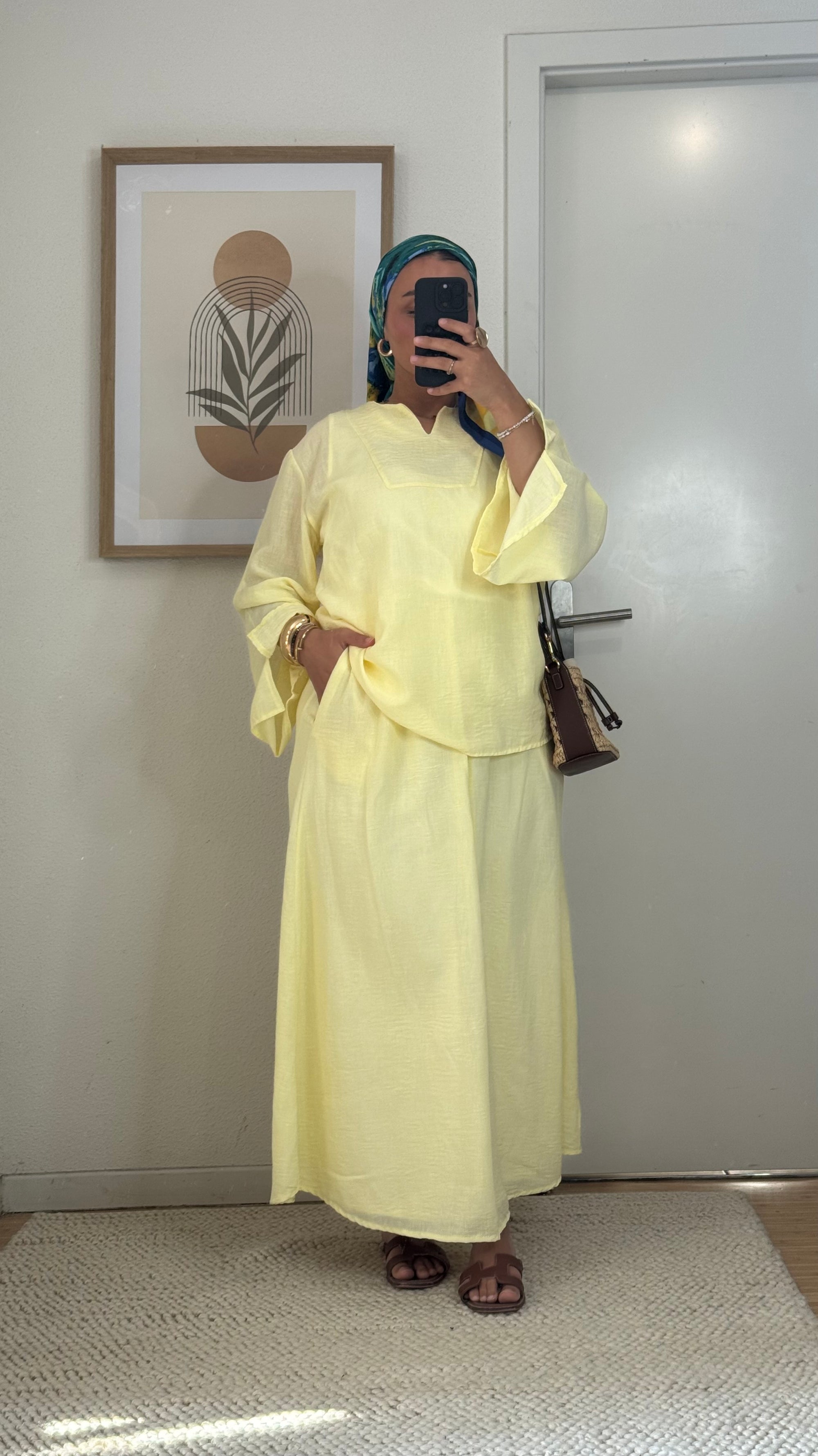 Ensemble Jupe Naïa | Yellow