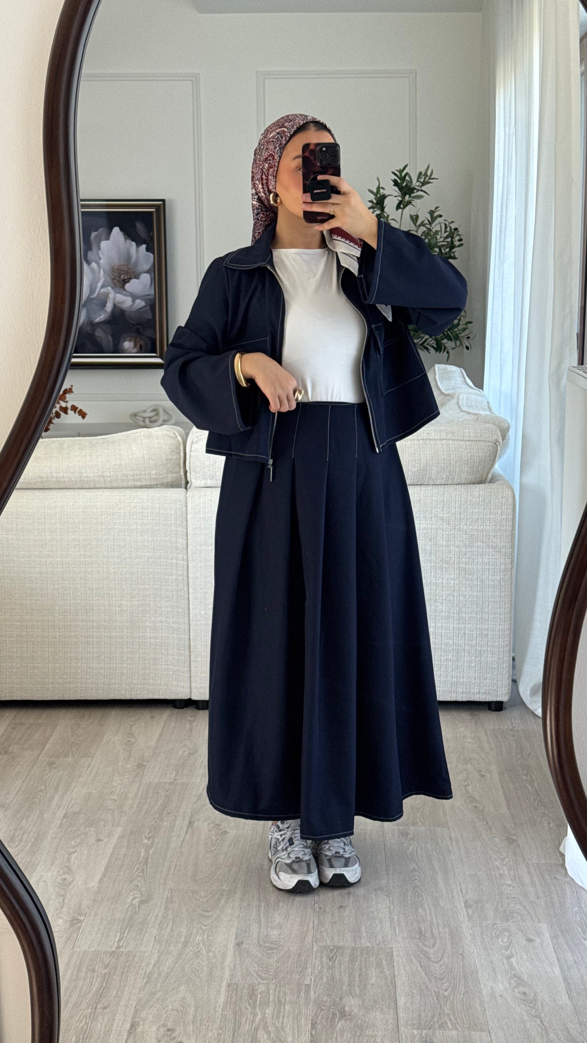 Ensemble Surpiqûres | Bleu