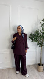 Pantalon classy l Burgundy