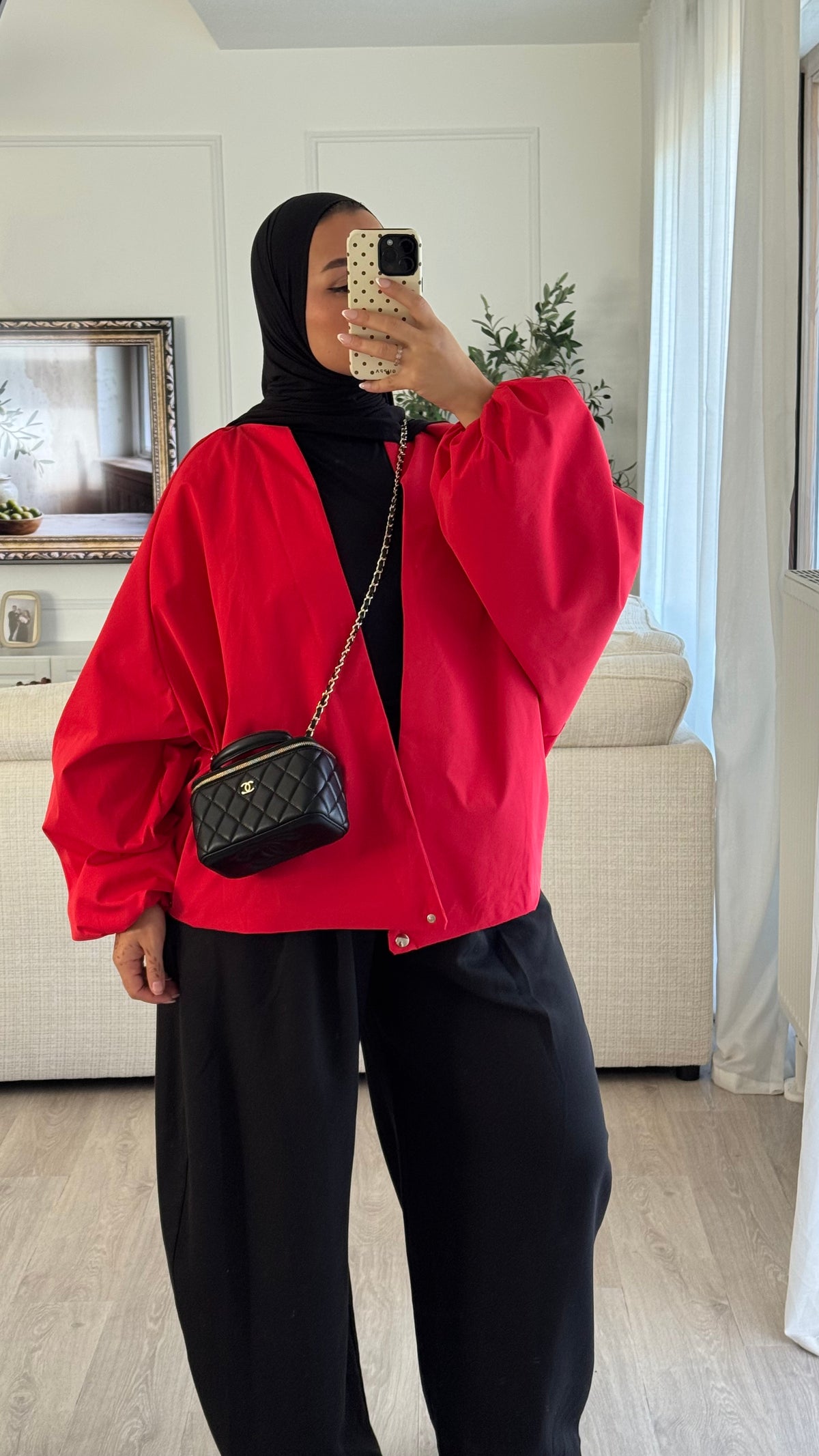 Veste Zahra | Rouge