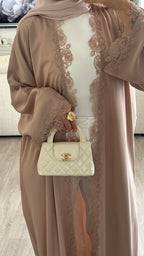Abaya Lace | Nude [Édition spéciale – Création Dubaï]