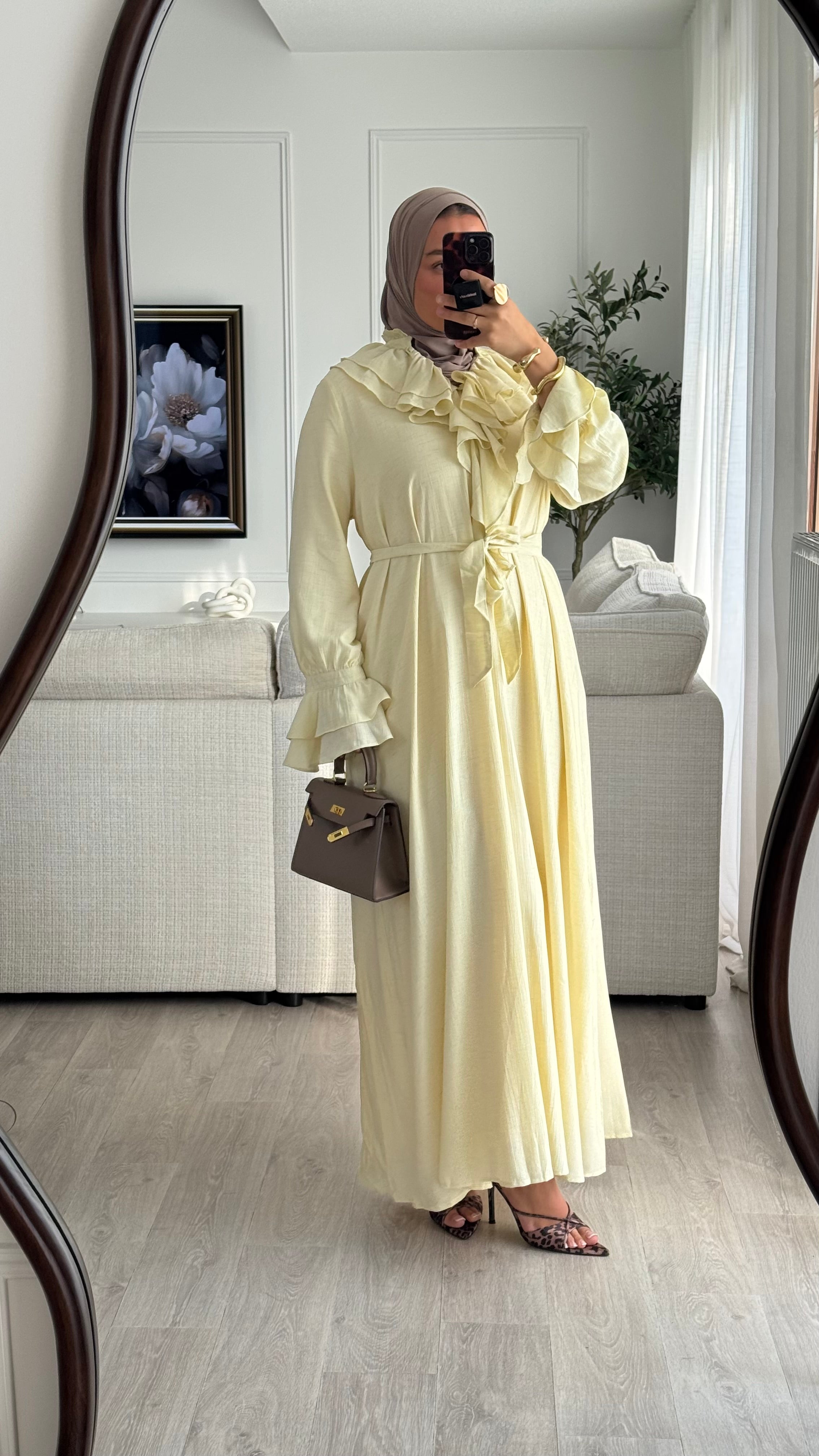 Robe Dahlia | Jaune