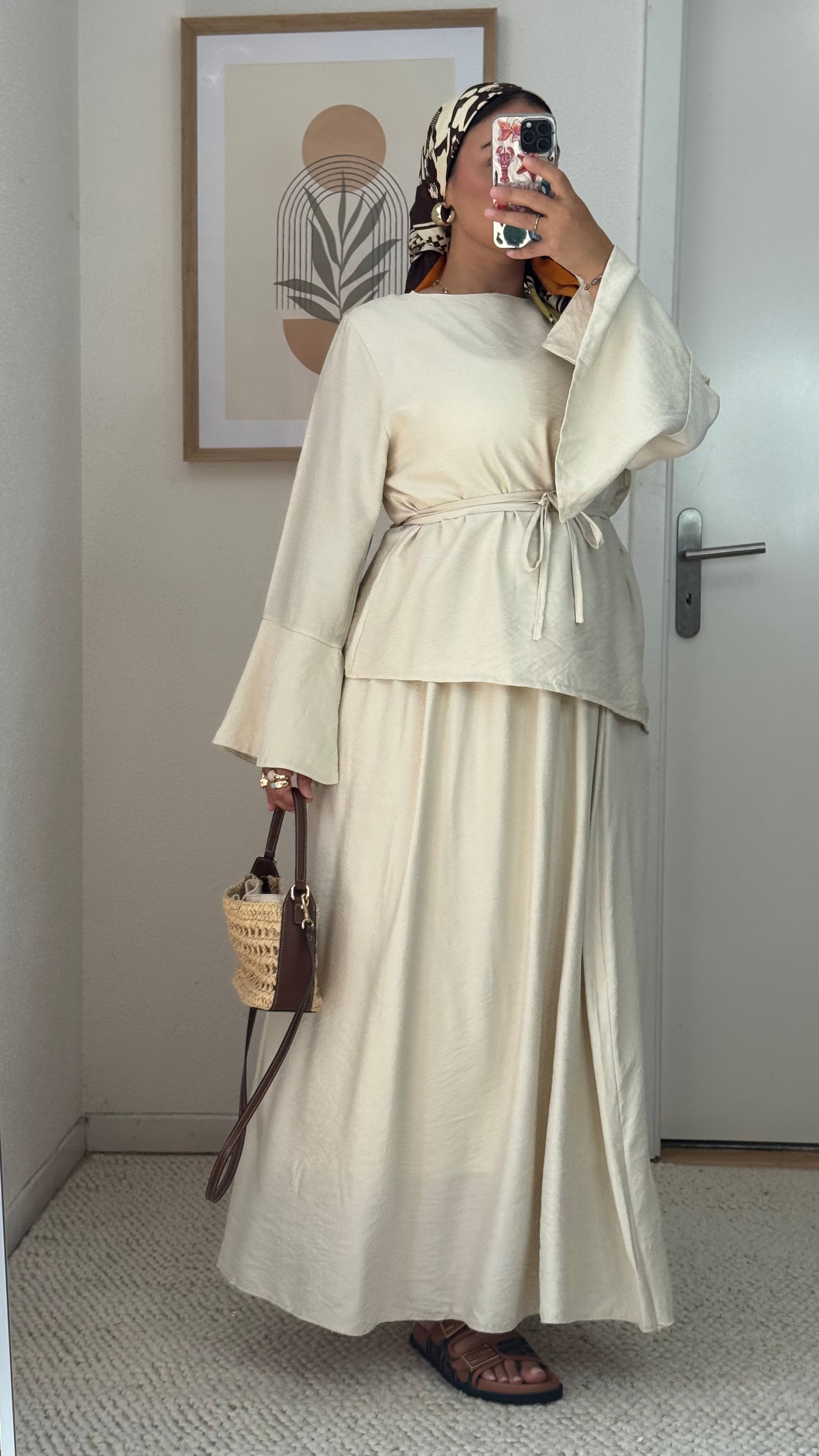 Ensemble Jupe Almira | Beige