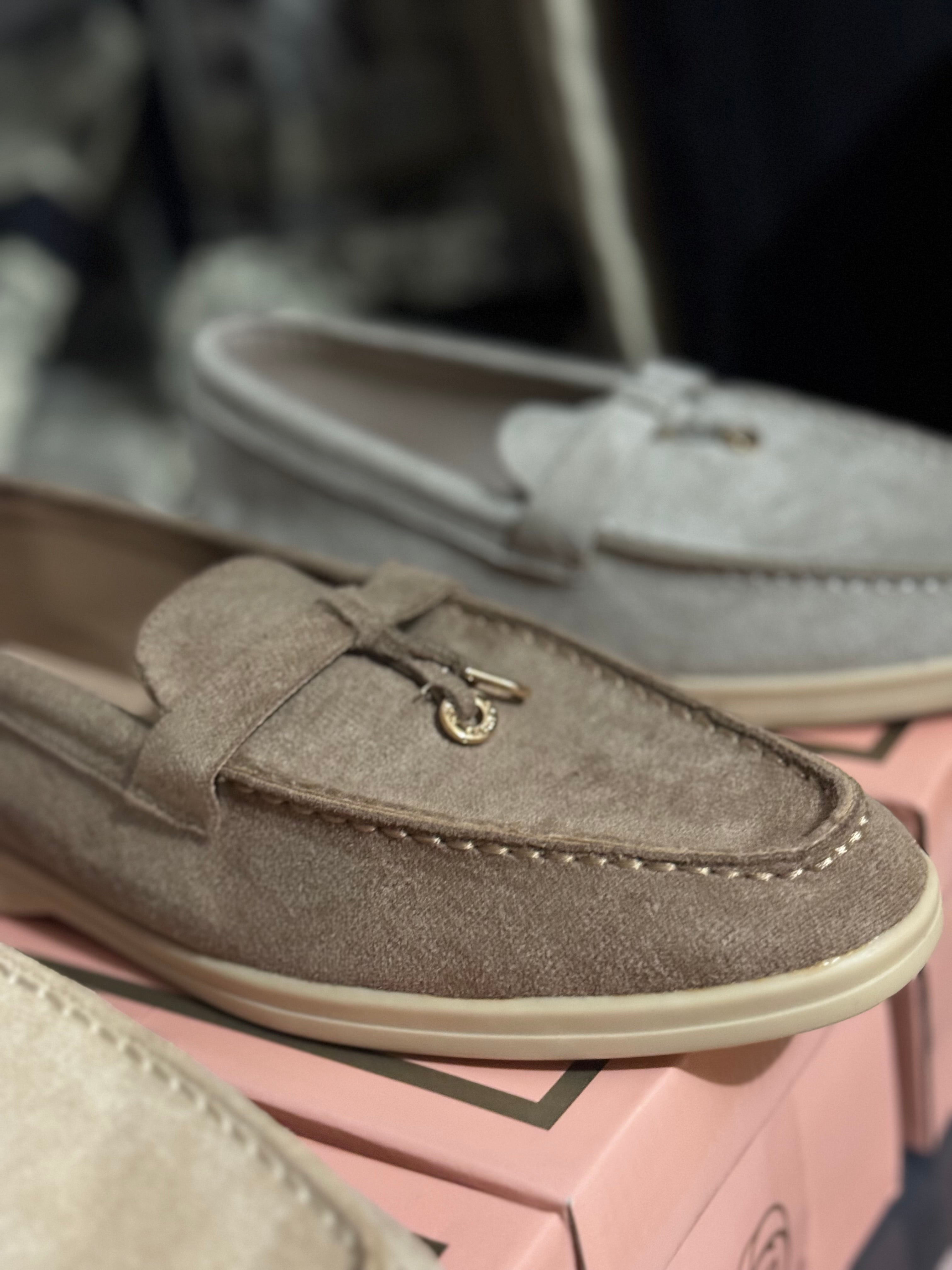 Mocassin Piana Taupe