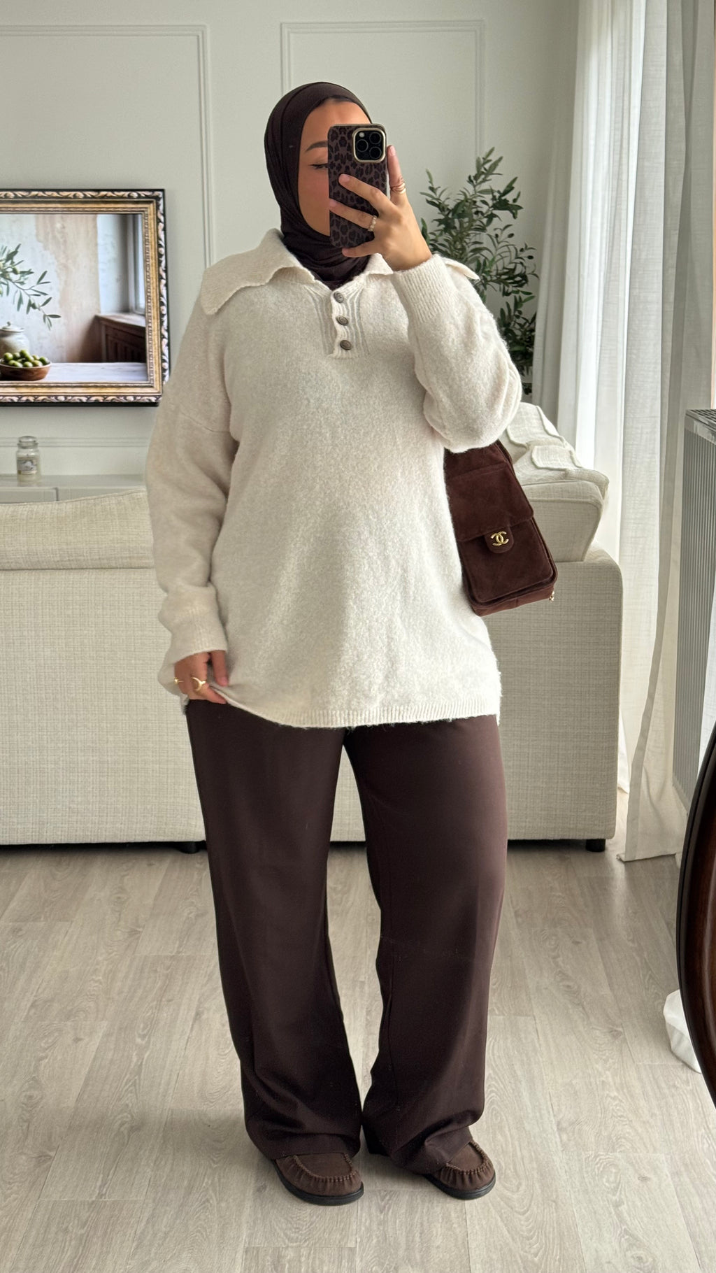 Pull Polo | Ecru