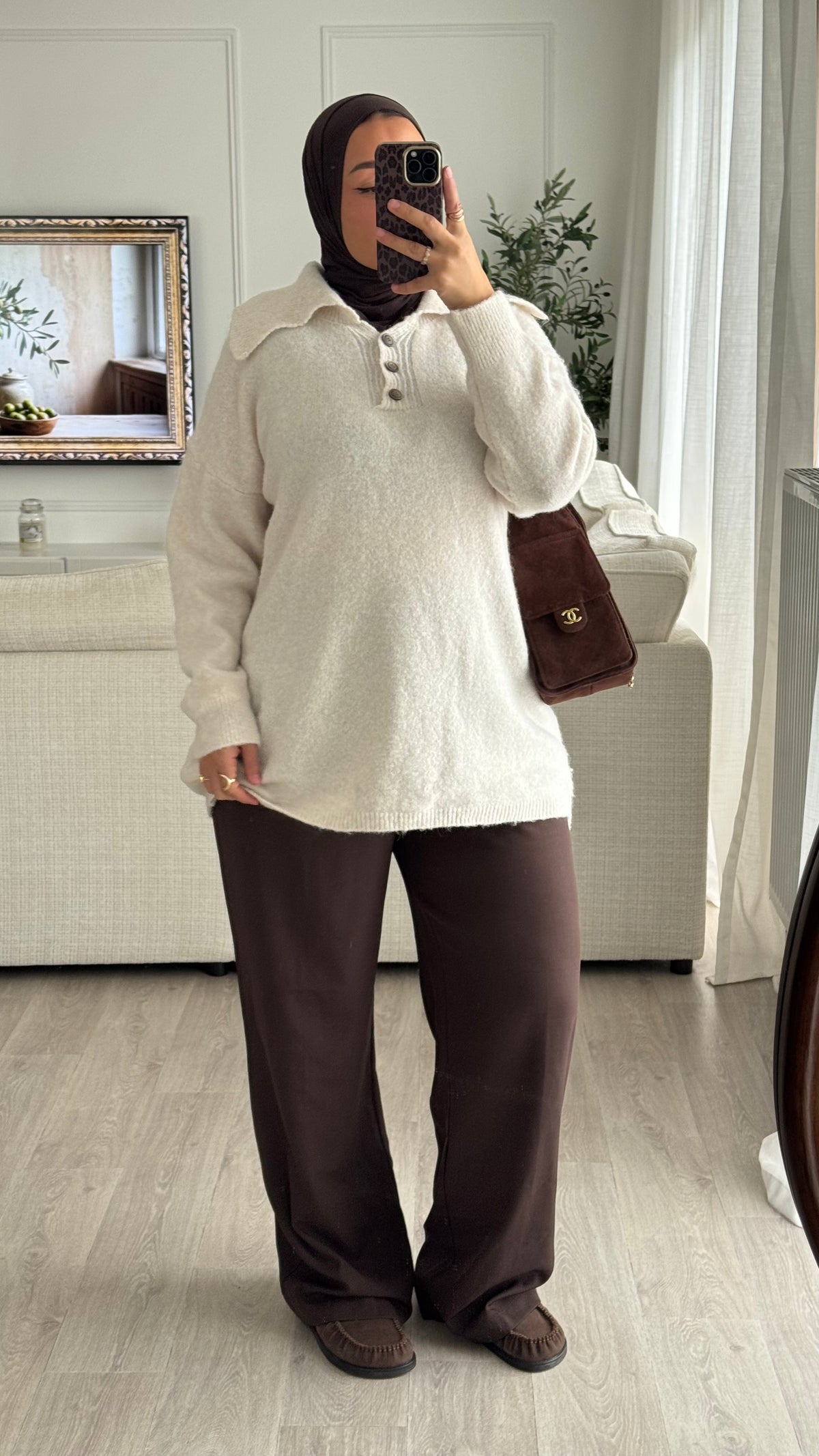 Pull Polo | Ecru