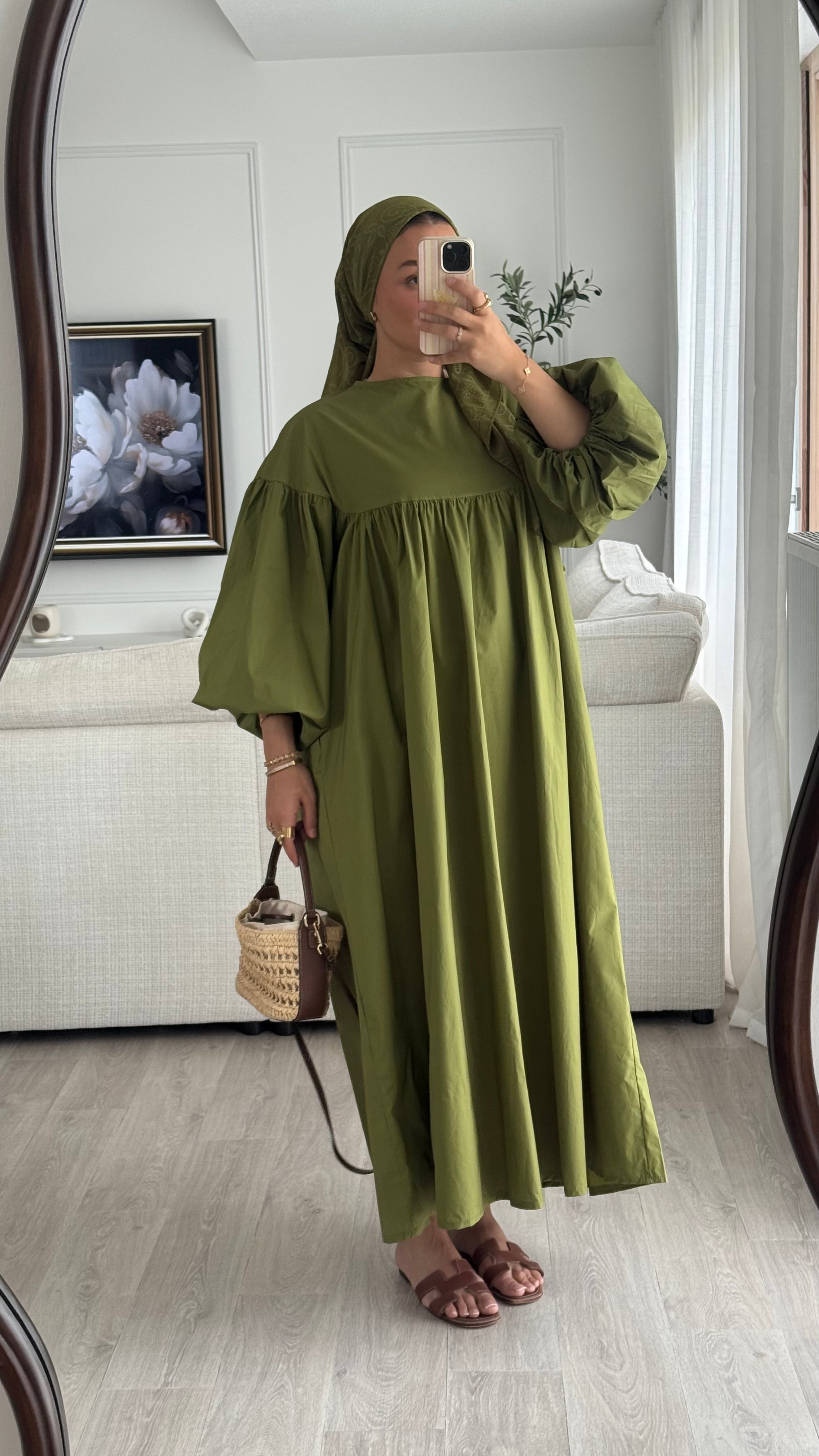 Robe Safa | Olive