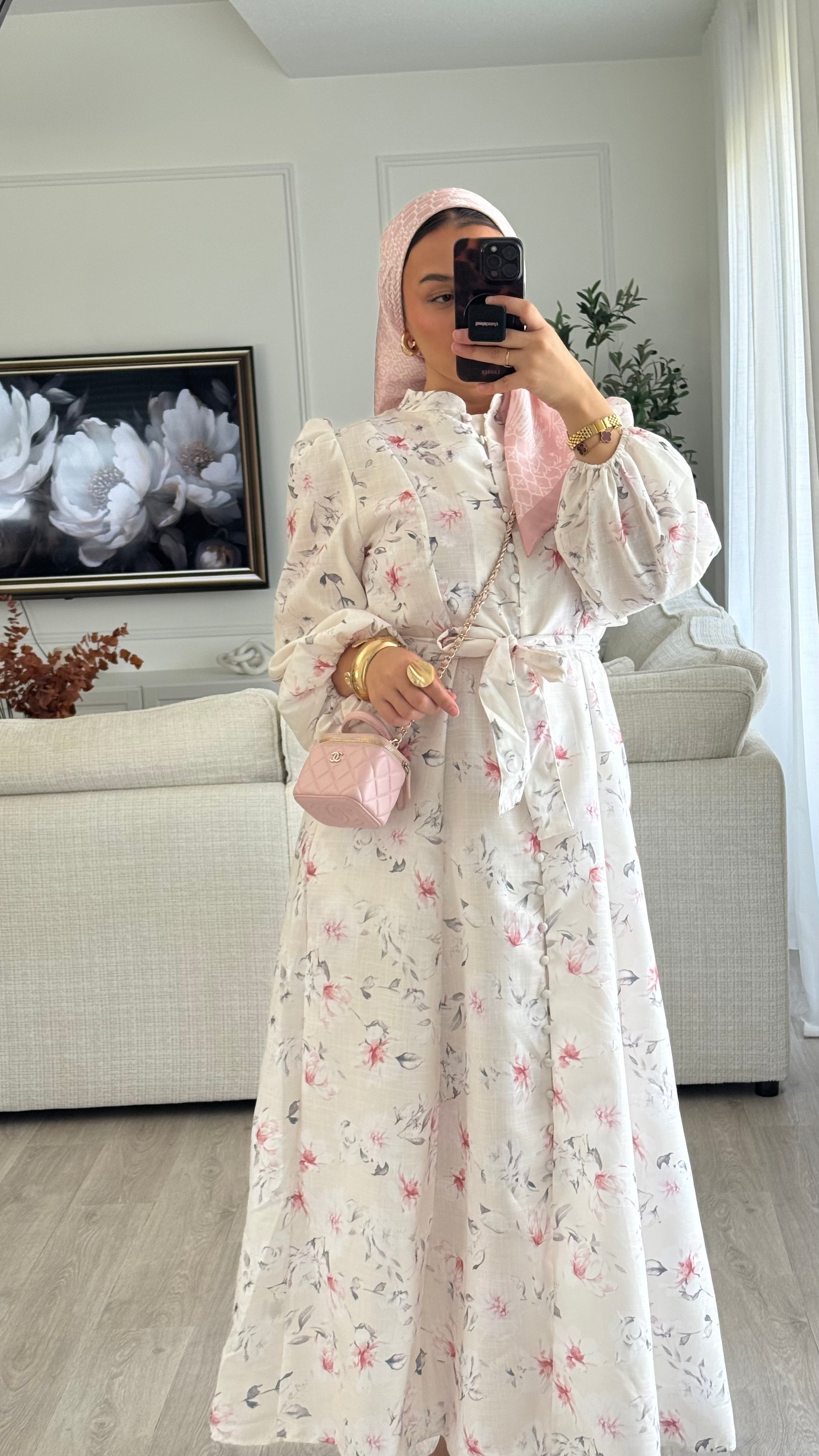 Robe Flora | Blanc