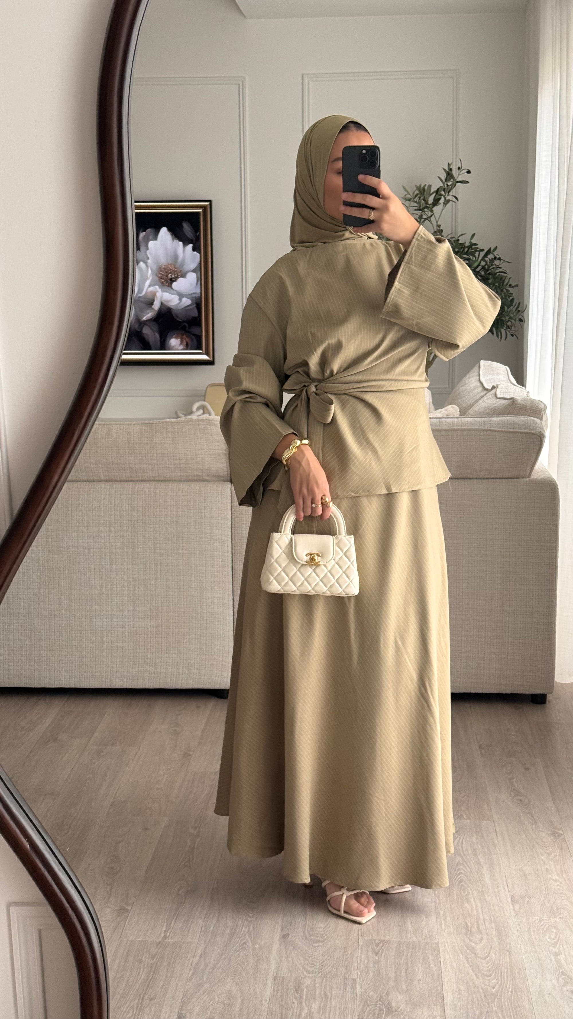 Ensemble jupe Irina | Vert