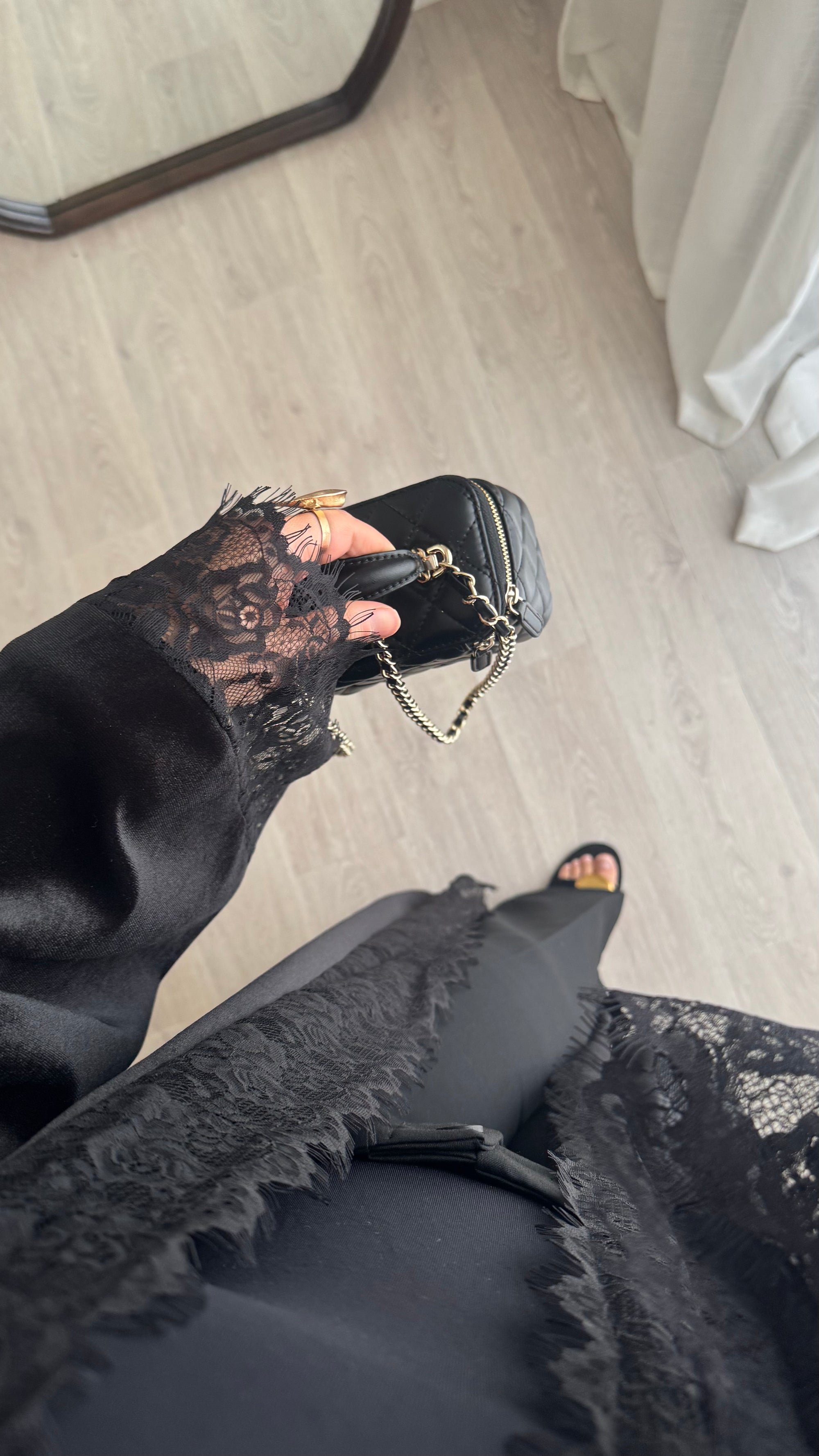 Kimono Velours | Noir