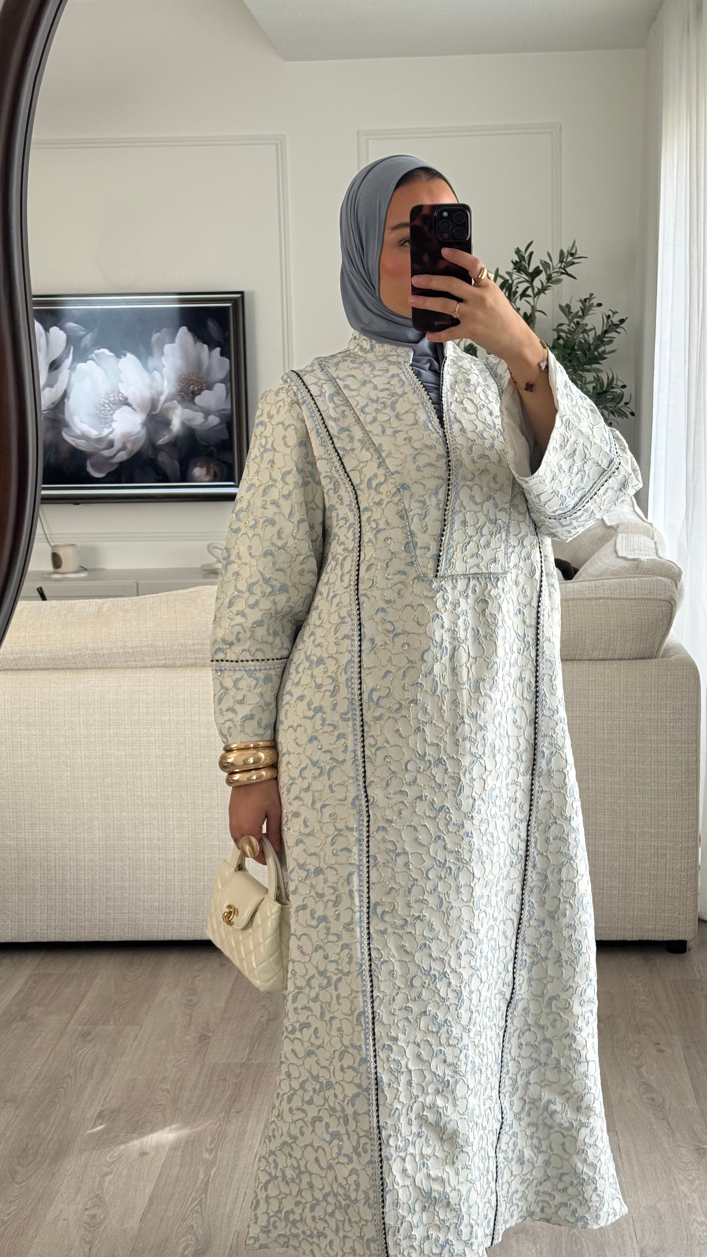 Robe Brocard | Bleu