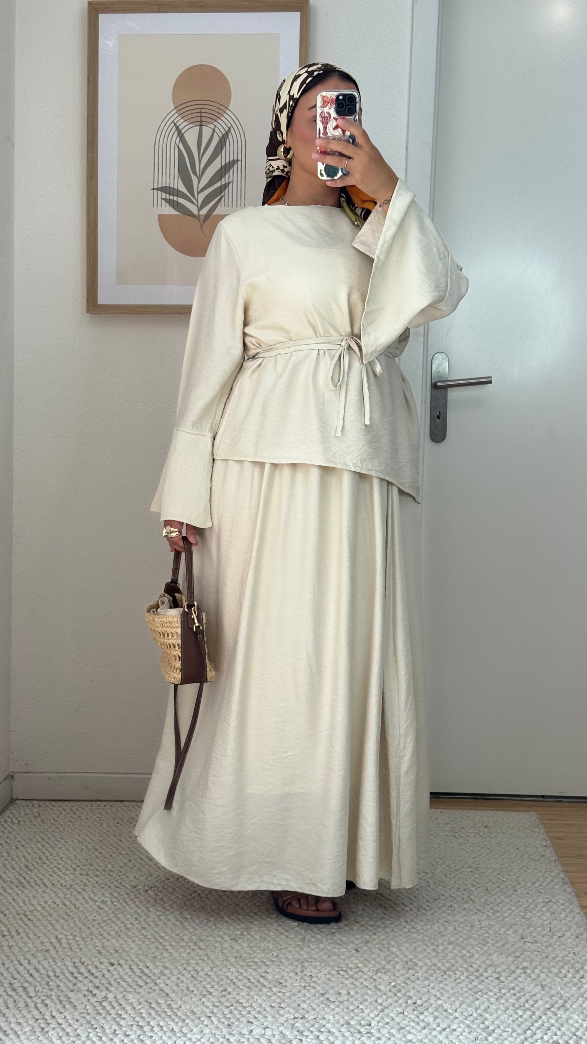 Ensemble Jupe Almira | Beige