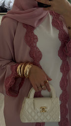 Abaya Al Maha | Rose [ Édition spéciale – Création Dubaï]