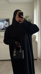 Abaya Ghadeer | Noir [Édition spéciale – Création Dubaï]