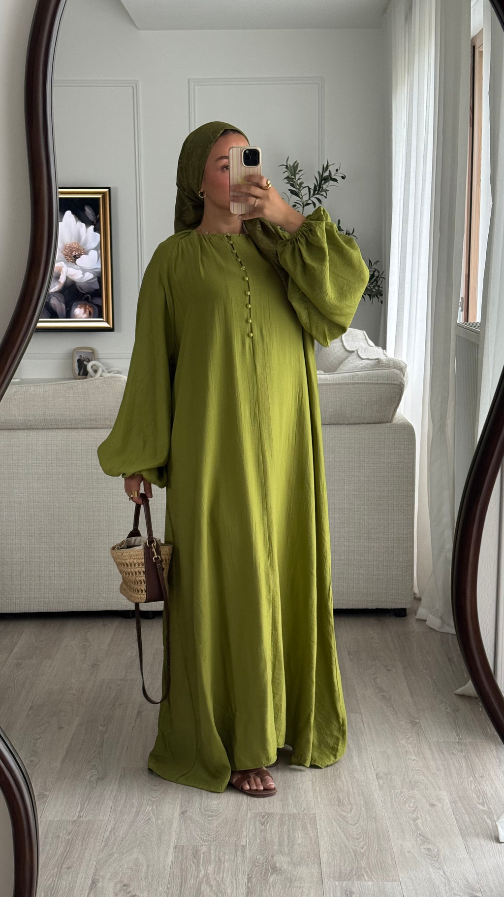 Robe Aya | Vert