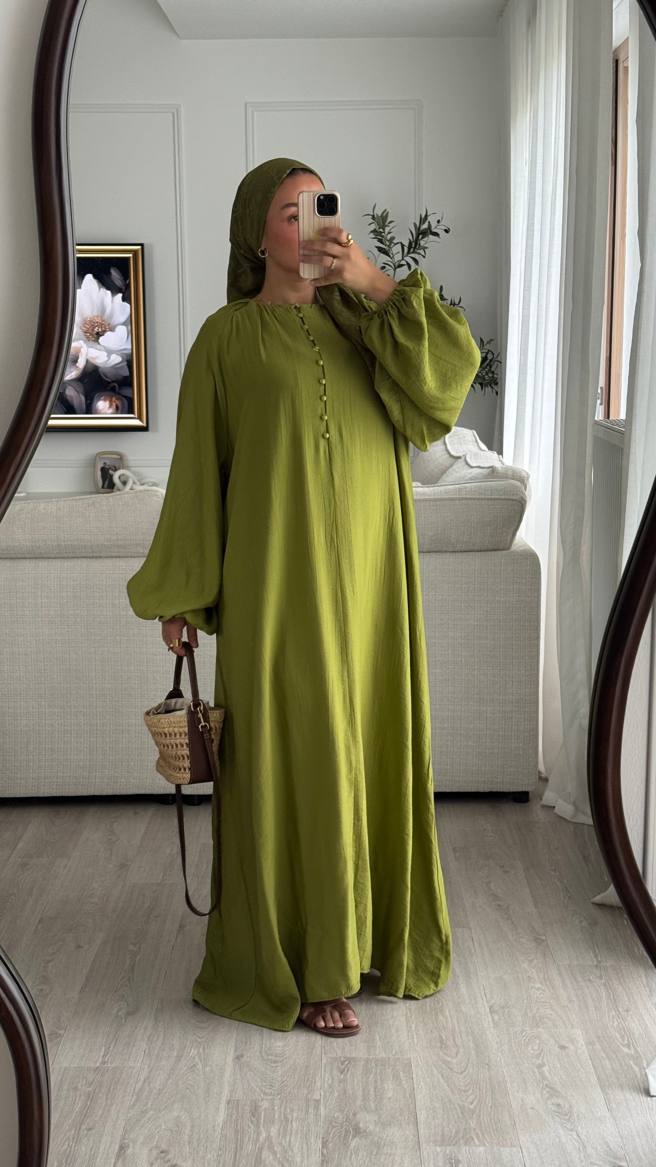 Robe Aya | Vert