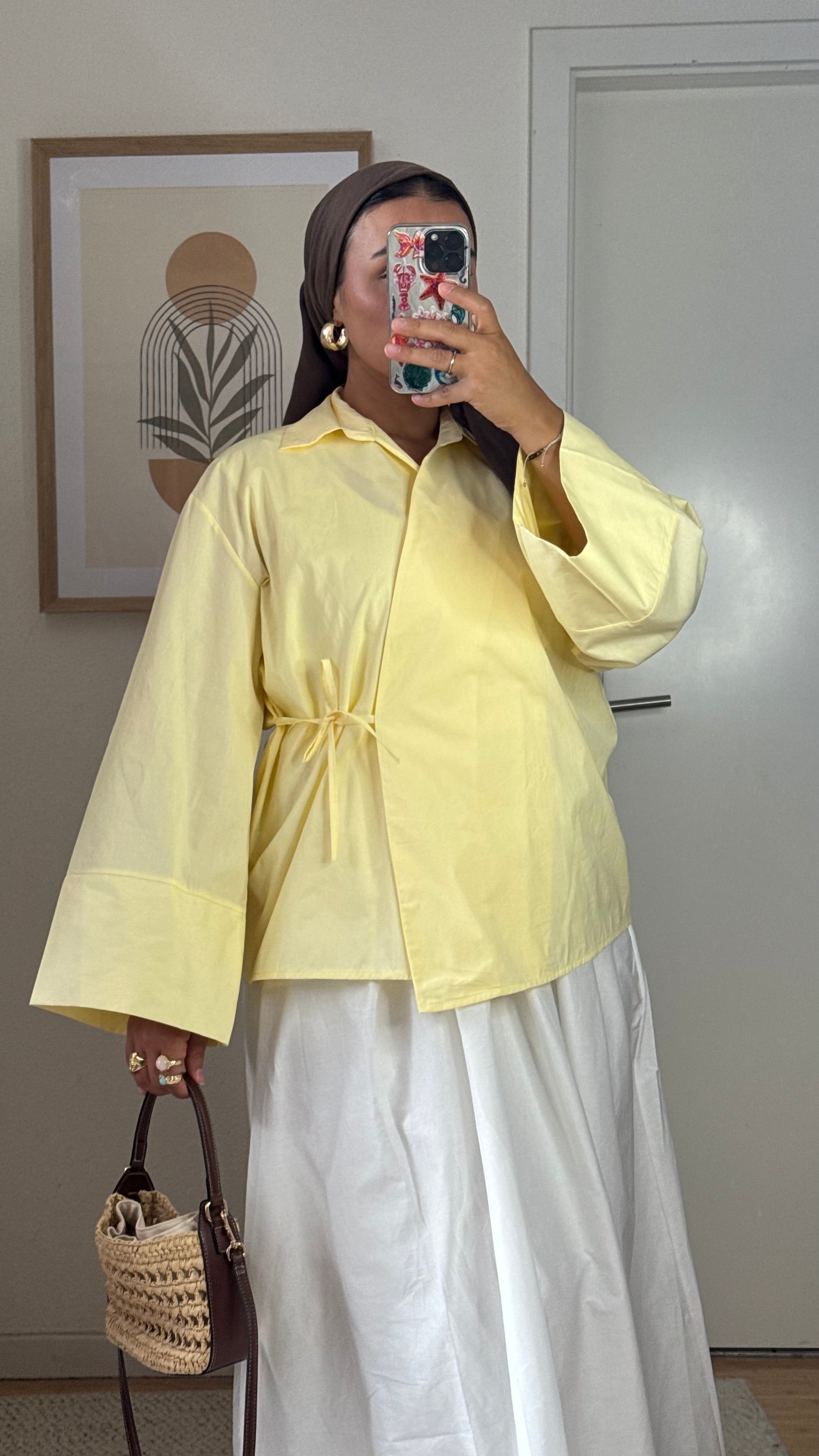 Chemise Amalya | Jaune